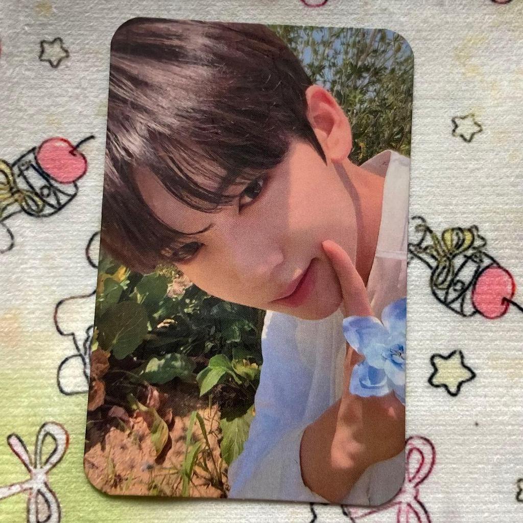 [USED] zb1 3rd week Han Yujin Sanok Zebewan pre-recorded trading card