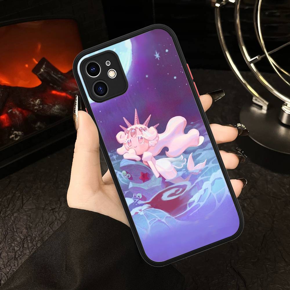 Mobile Game C-Cookie Run Kingdom Phone Case For IPhone 16 15 14 13 12 11 Pro Max 7 8 6 6s Plus Matte Cover