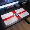 England Football Crest Mouse Pad, Extended Non Slip Rubber Desk Mat for Gaming Office Laptop Fan Gift
