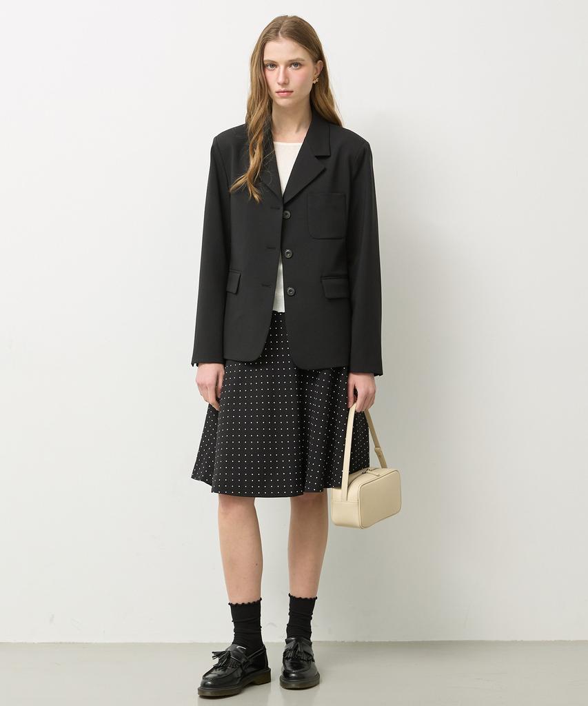 New Looky Basic Fit Jacket_Black