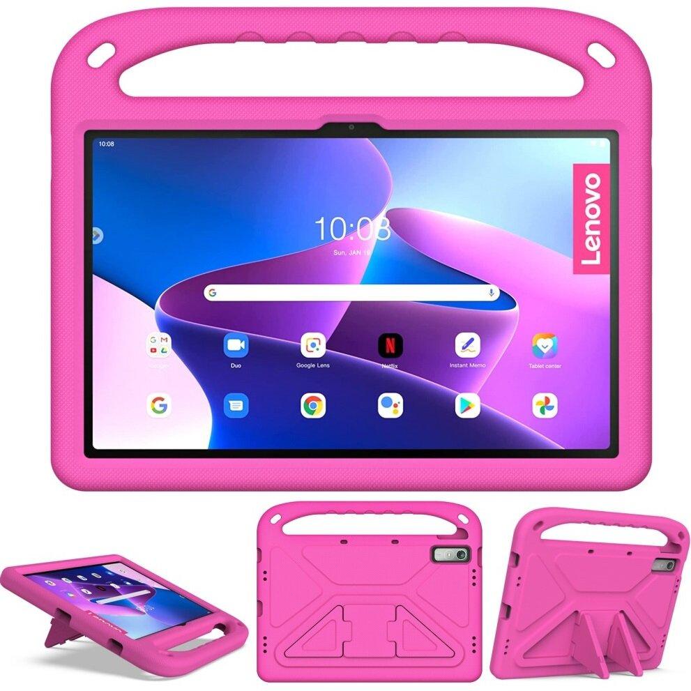 Lenovo Tab P11 Gen 2 TB350FU TB350XU 11.5" Kids Case with Handle, Pink