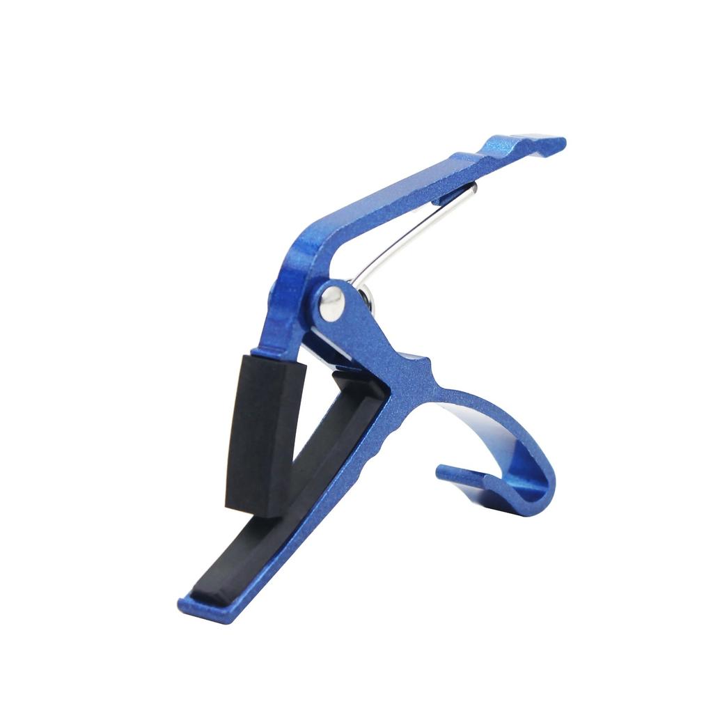 Guitar Capo Aluminum Alloy Quick Adjustment Duty Clamp Universal Folk Acoustic Electric Guitar Clip Squeeze Guitar Accessories