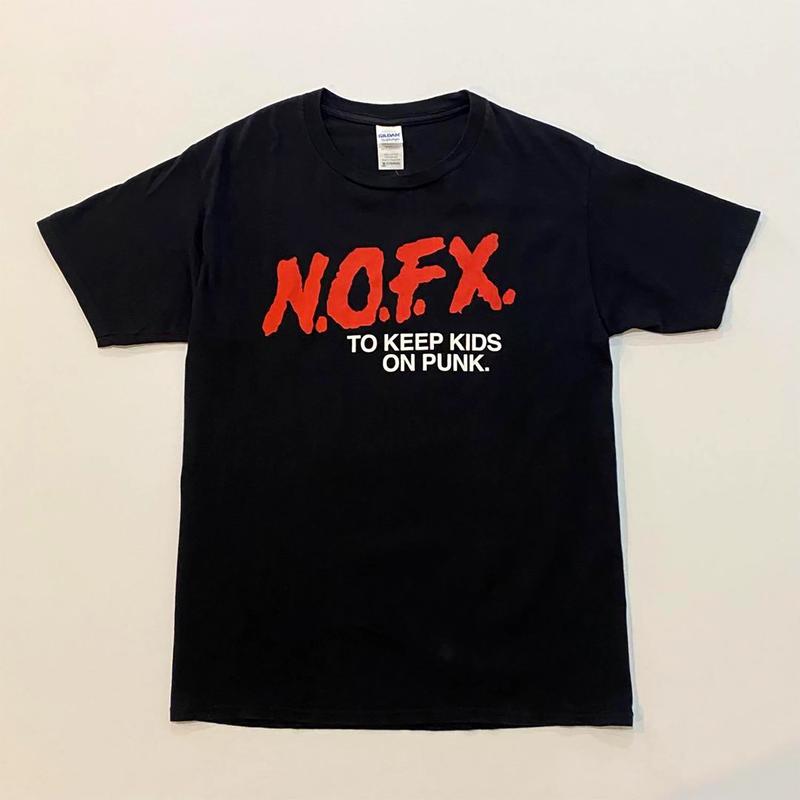 

NOFX World Tour 2017 Heavy Cotton Black Unisex T-Shirt XL