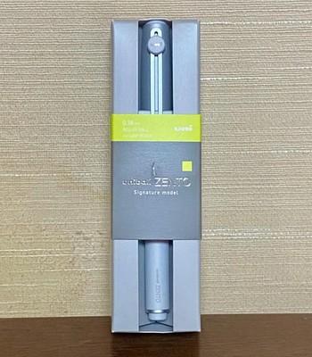 Mitsubishi uni-ball ZENTO Signature Model Ballpoint Pen Silver 0.38mm ink Black