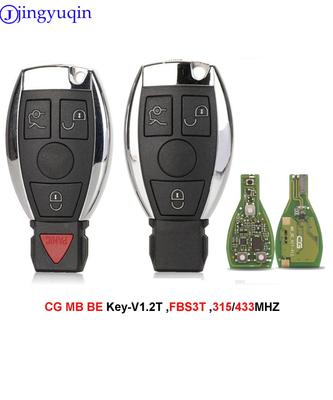 Jingyuqin Remote CG MB BE-V1.2 Car Key Pro For Benz FBS3 221/216/164 /251 315/433MHZ 3/4 Buttons For CGDI MB Programmer