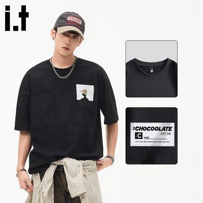 CHOCOOLATEit Men's Casual Japanese Style Cotton T-Shirt