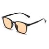 European and American large-frame square sunglasses for women's high-end sense of fashion and versatile sunscreen and UV protection sunglasses for men