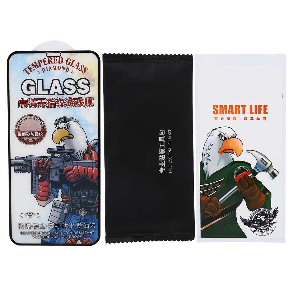 High Definition Gehärtetes Glas Anti-Fingerabdruck Displayschutzfolie für IPhone X XS 11Pro