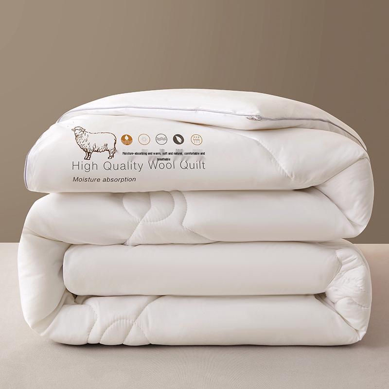 Premium Winter Quilt: Anti-Feather, 100% New