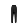 Li Ning Fitness Series Letter Print Warm Water-Resistant Knitted Sports Pants Women Pants Black AYKT702-1