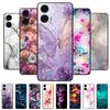 Для Motorola Moto G24 Power Чохол Мармуровий Розписний М'який Матовий Силіконовий Задній Чохол Для Moto G34 G54 Power 5G G 24 Повний Корпус Телефону