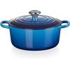 Cast Iron Roaster Le Creuset Signature Round 24 Cm Azure 4.2 L (21177242202430)