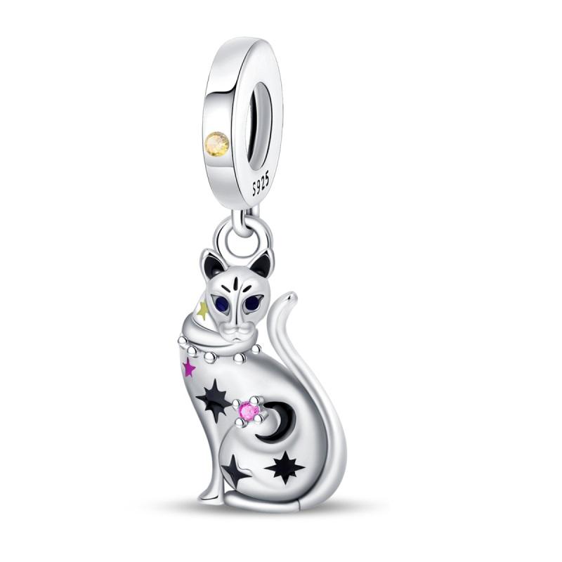 Animal And Flower Dangle Charm Beads New In Fits Bracelet Bangle Necklace Women Luxury Diy Fine Jewelry Party Festival Gift