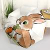 1pc Bunny Carrot Automatic Open/Close Umbrella Compact Folding Umbrella, All-Season Portable Umbrella for Women/Men F1124136