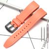 Dust-Free Rubber Waterproof Quick Release Watchband 20mm 22mm 24mm 26mm Black Silicone Strap for Seiko Omega Watch Accessories