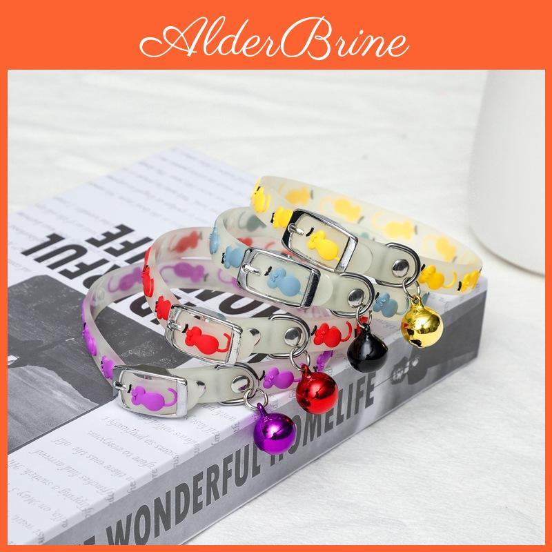 Collar Silicone New Travel Cat Antiloss Glowinthedark Collar