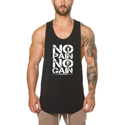Musculation Vest Bodybuilding Clothing and Fitness Men Undershirt Workout Gyms Tank Tops Weight Lifting Undershirt