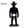Sturdy Wine Organizer 3D Printed Cowboy Rack, Creative Bottle Holder, Stable Desktop Dining Room Table Centerpiece Art Ornament for Home Kitchen