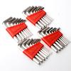 8Pcs Hex Key Allen Wrench 1.5mm-6mm Metric Size Chromium-vanadium Steel Spanner Short Arm Tool Set