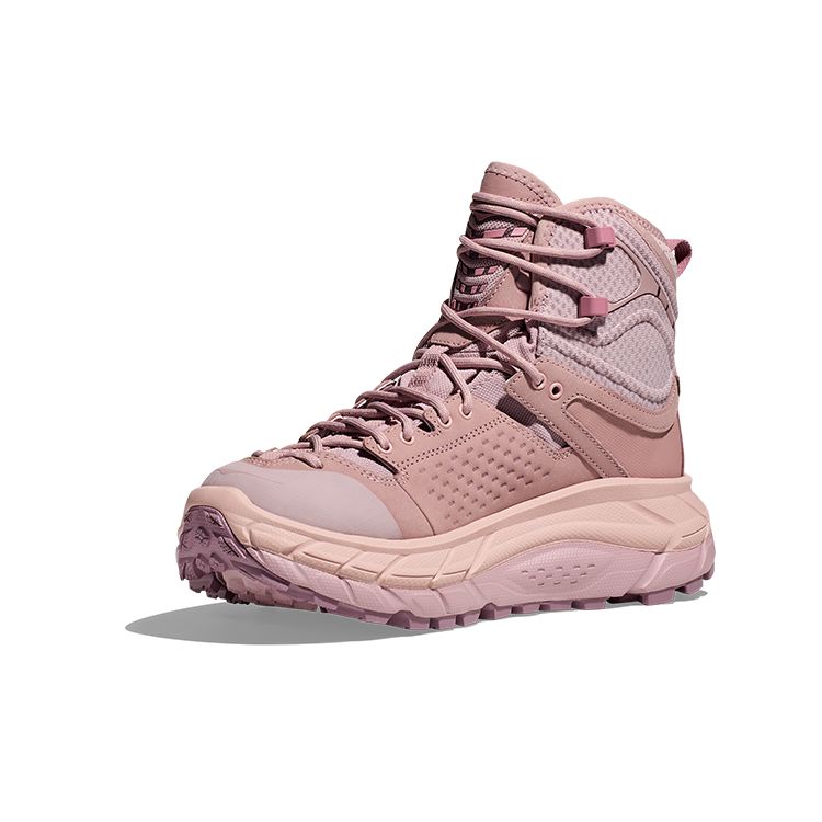 HOKA Tor Ultra High GORE-TEX ღია მეწამული უნისექსის სნიკერები ვარდისფერი ატმის 1129958-PMPW