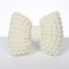 Bubble Velvet Bowknot Car Headrest Fashion Style Waist Cushion Automotive Interior Four Season Universal PP Cotton Pillow Removable and Washable