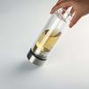SHZH Double Wall Glass Tea Infuser Bottle