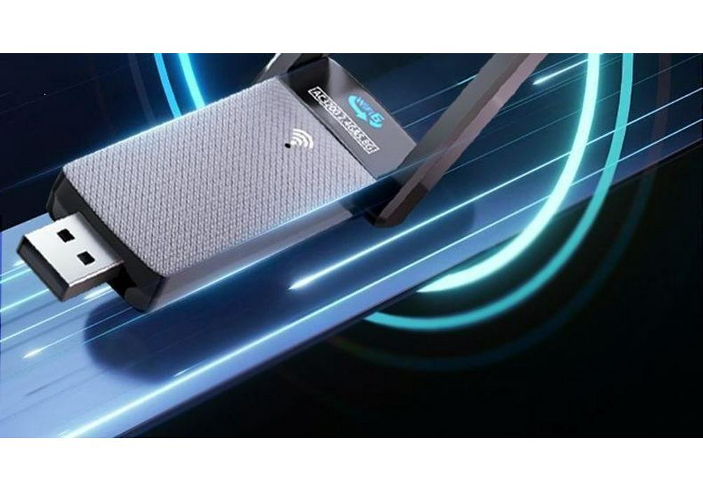 WiFi6 Gigabit Dual-Band 5G Desktop Wireless Network Card & Bluetooth Receiver