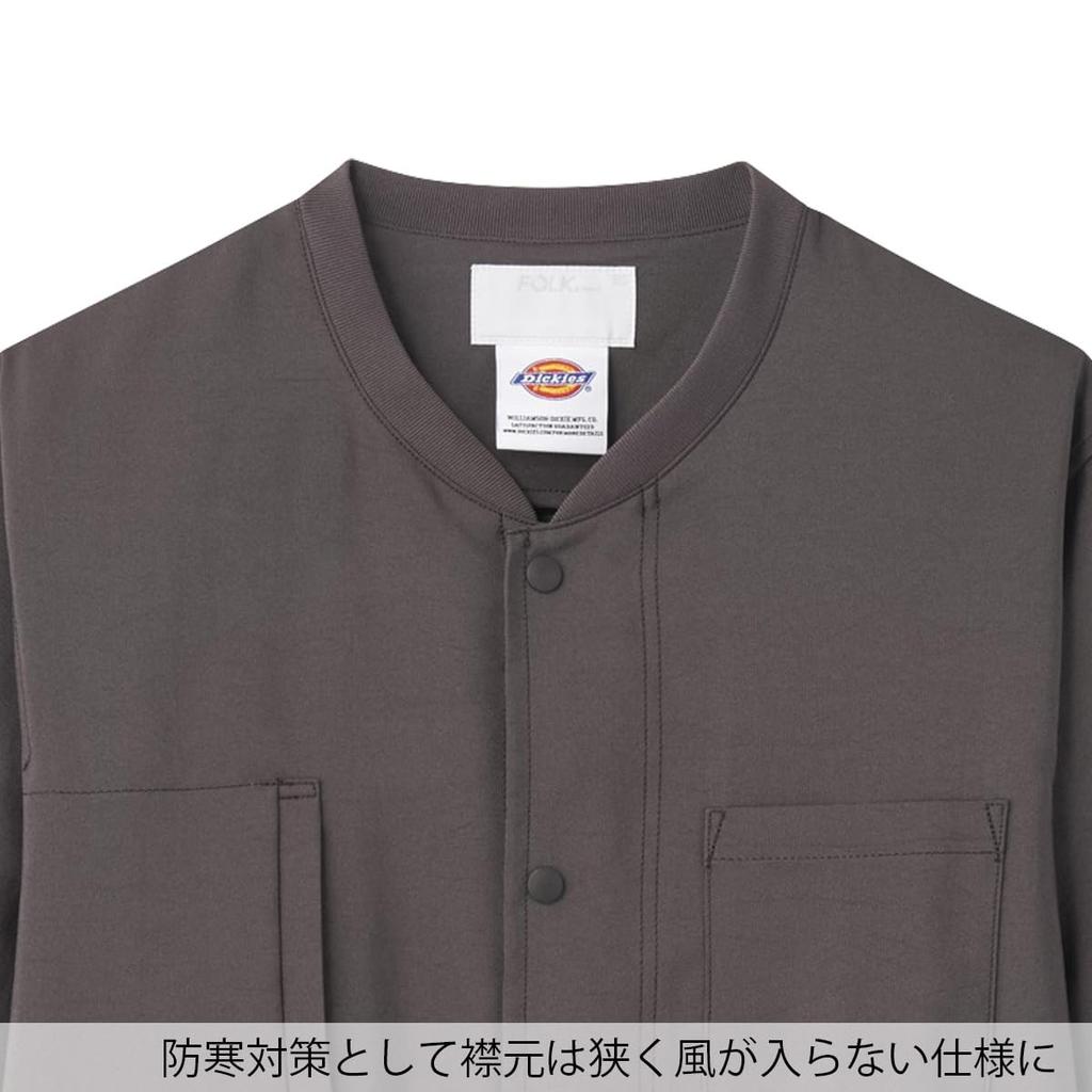 Dickies 9006SC Unisex Blouson Jacket, Dark Gray, Size LL