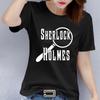 Funny ShortSleeved TShirt Magnifying Glass Respecting Fate Helping Others Unique Personality Design for Lovers