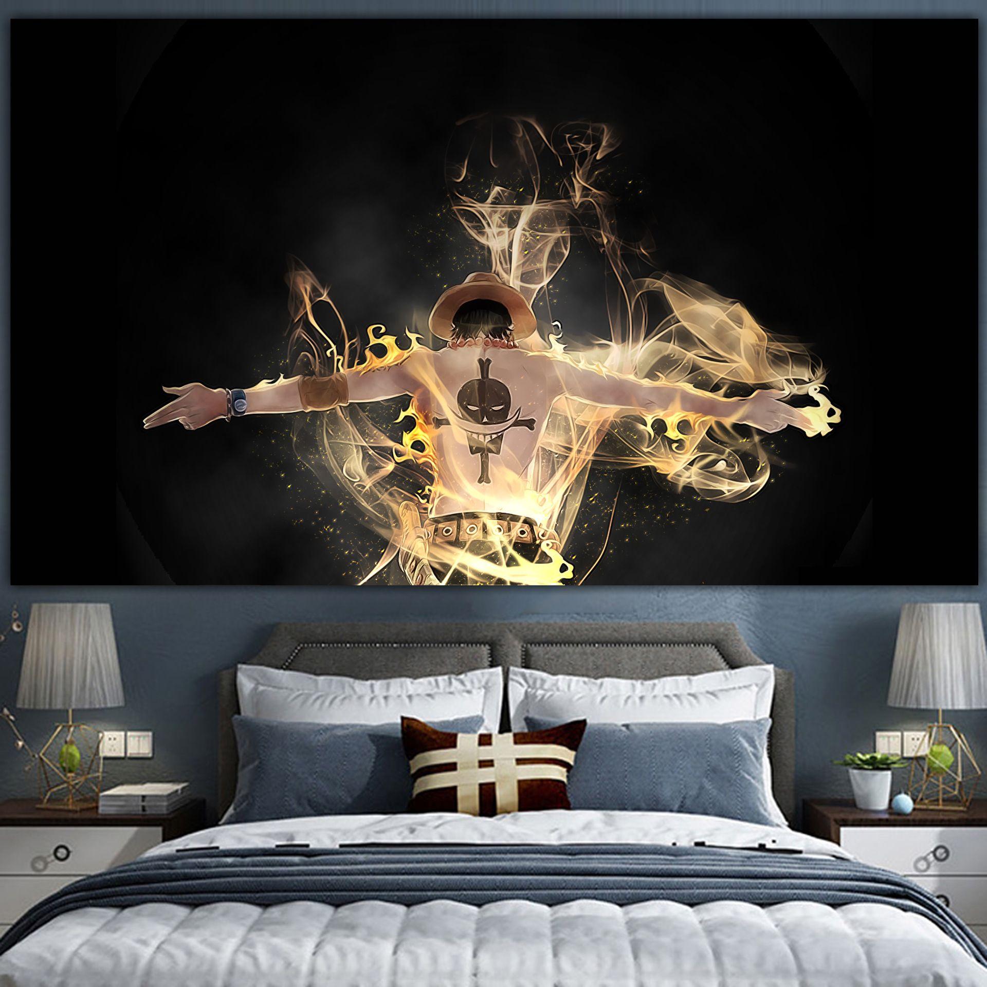 One Piece Tapestry 75x100 чёрный