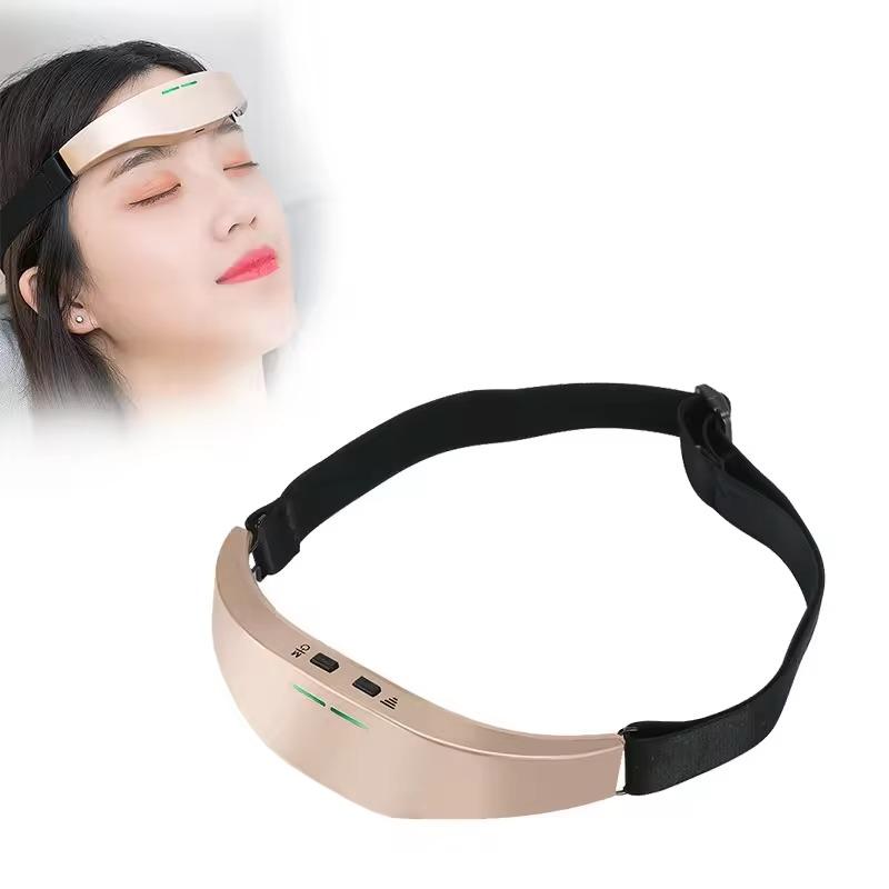 Elektrikli Baş Ağrısı ve Migren Rahatlatıcı Baş Masajı Migren Uykusuzluk Giderici USB Şarj Edilebilir Terapi Makinesi Rahatlatıcı Sağlık Bakımı