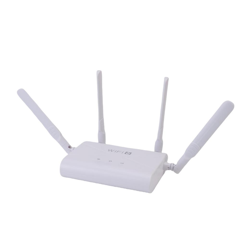 4G Router LTE WiFi6 2.4G Wireless CPE Hotspot 300Mbps with SIM Card Slot 4 Antennas