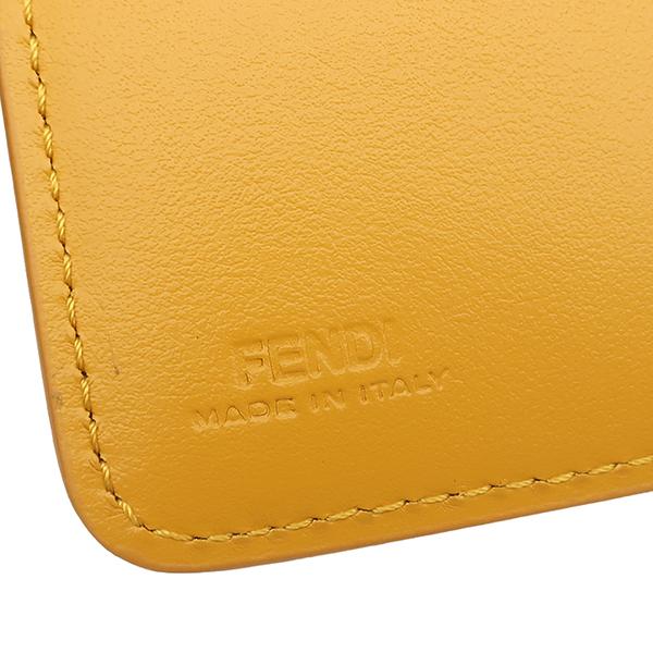 FENDI 8M0490 AQEW FF CubeBifold Wallet leather Array