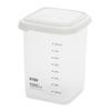 Plastic Sealed Cans Kitchen Storage Box Transparent Food Canister Keep Fresh New Clear Container In Different Capacity