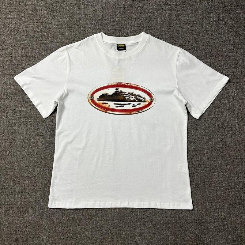 240g Corteiz Series T-Shirt Short Sleeve Letter Print Unisex Fashion Casual Top