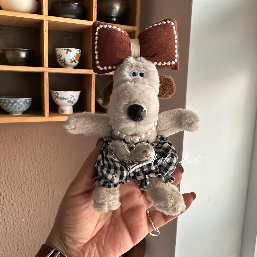 Plaid Pumpkin Dog Pants (13cm-23cm) - Labubu Pet Accessories Shorts