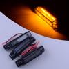 12V IP67 3Pcs Smoked Lens Amber LED Front Grille Marker Light Lamp Fit for Toyota Tundra 2014 2015 2016 2017 2018