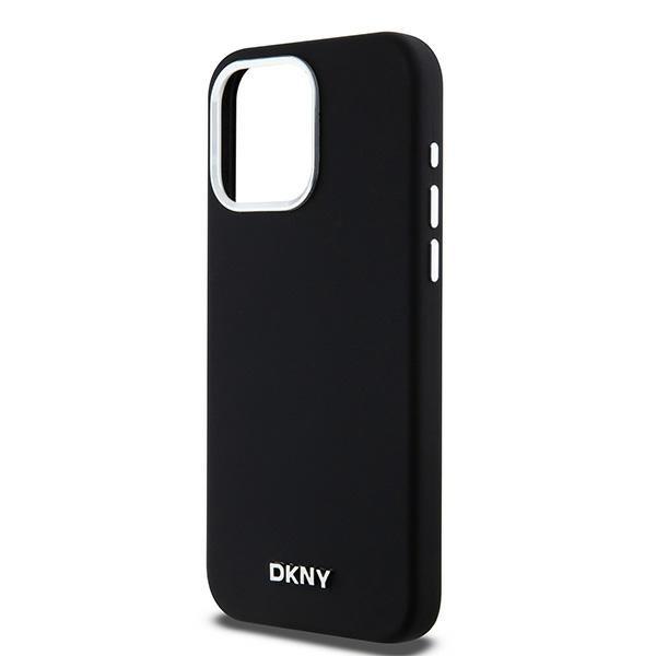 Dkny Dkhmp15Xsmchlk Iphone 15 Pro Max6.7 Czarny/Black Hardcase Liquid Silicone Small Metal Logo Magsafe