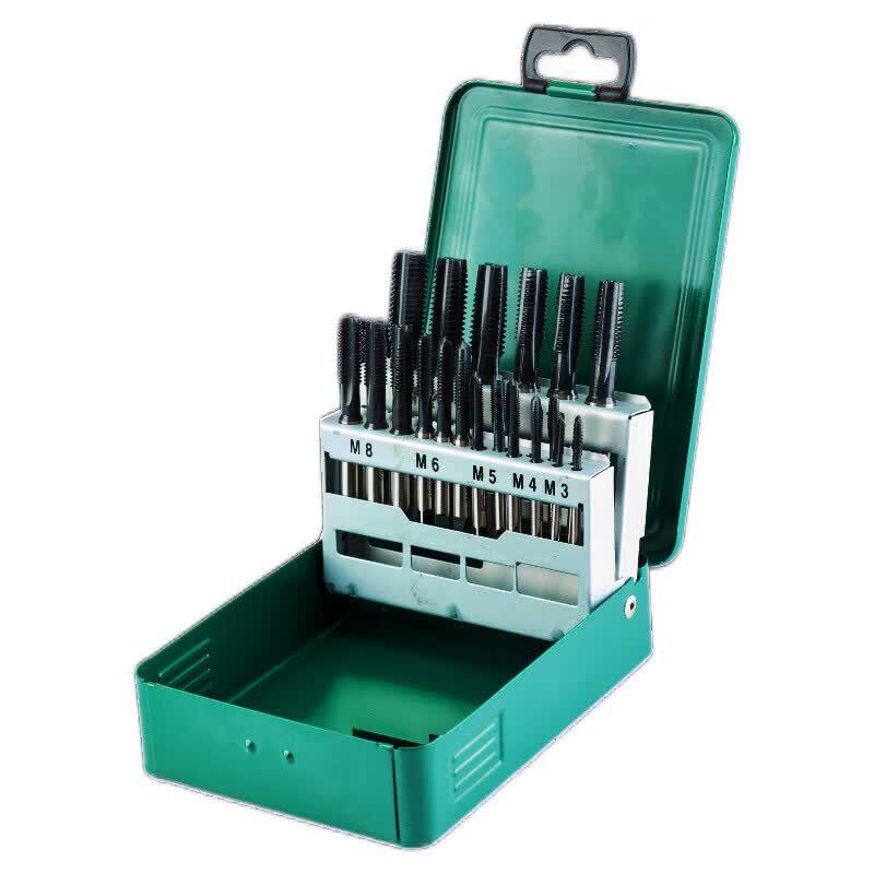 SATA 21-Piece HSS Coarse Thread Tap Set 21-piece set