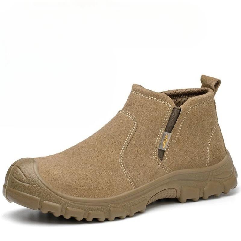 Vysoce kvalitní pánské odolné pracovní boty Nové bezpečnostní boty proti nárazu a propíchnutí Pánské ochranné bezpečnostní boty Designérské pánské boty