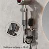Jia Du Wall-Mounted Hands-Free Hair Dryer Holder