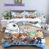 One Piece Pattern Bedding Quilt Set  Home Decoration  Gift (1 * Duvet Cover + 2 * Pillowcase  Without Core)