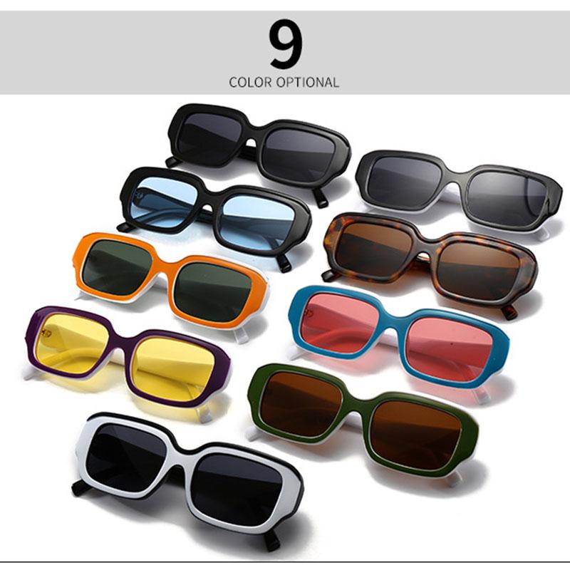 High Quality Stylish Retro Edgy Punk Trendy Travel Friendly Oversized Square Shaped Female For Both Male Sun Glasses