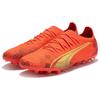 Puma Ultra Ultimate Round Toe Lace-Up MG (Rubber Short Stud) Soccer Shoes Men Soccer Shoes Orange 106897-03