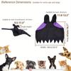 Kat Halloween Cape Kostuum Huisdier Vampier Cape Puppy Kat Rollenspel Kostuum Duivel Heks Feestkostuum Eén Maat Past Klein Medium Doe