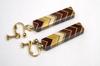 Parquet Earrings D by Hakone Maruyama Bussan