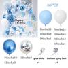 Pastel Pink Blue Balloons Arch Garland Kit Boys Girls Gender Reveal Baby Shower Ballon Decorations Birthday Party Decor Globos
