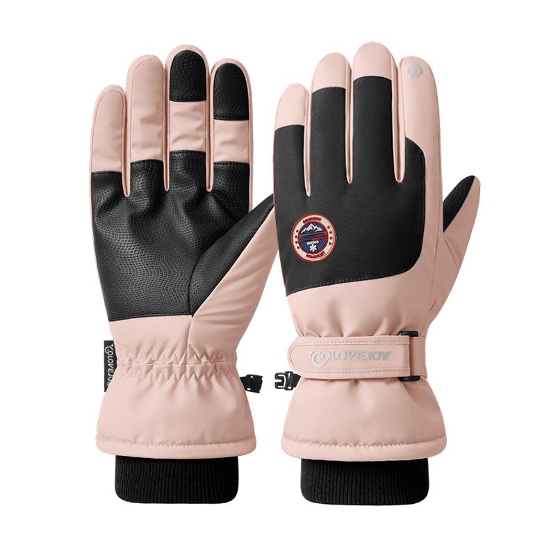 Both Male and Female Winter Ski Gloves Waterproof Ultralight Snowboard Gloves Motorcycle Biking Snow Keep Warm Windproof Glo Practical Use