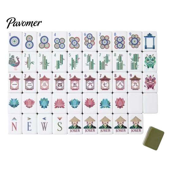 Mahjong Tiles Kit 160Pcs American Set