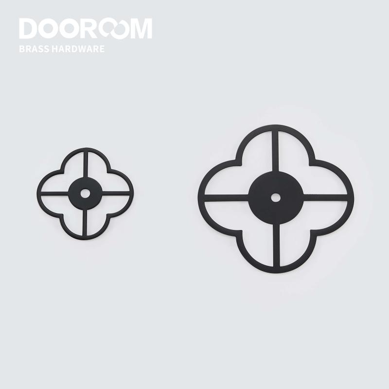 Dooroom Brass Furniture Handle Hook Gasket Rural Style Personalized Decoration Washer